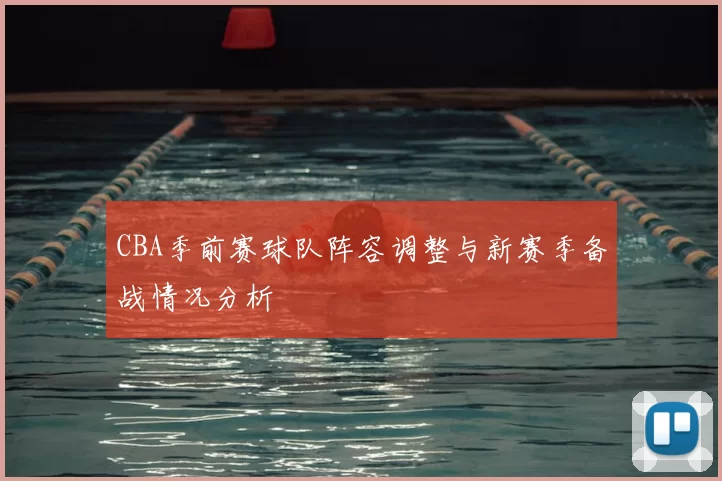 CBA季前赛球队阵容调整与新赛季备战情况分析