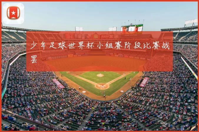 少年足球世界杯小组赛阶段比赛战罢