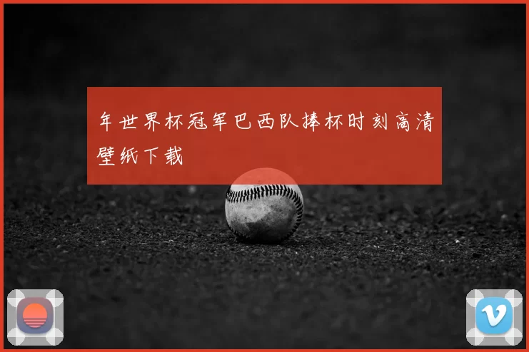年世界杯冠军巴西队捧杯时刻高清壁纸下载
