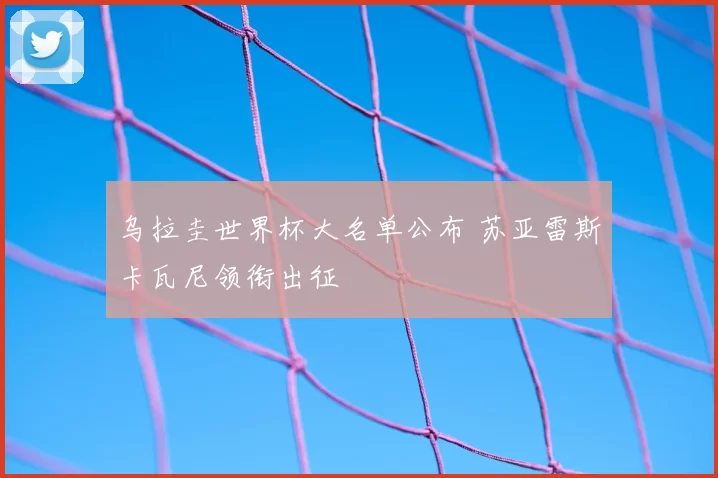 乌拉圭世界杯大名单公布 苏亚雷斯卡瓦尼领衔出征