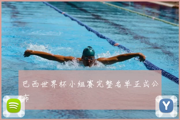 巴西世界杯小组赛完整名单正式公布
