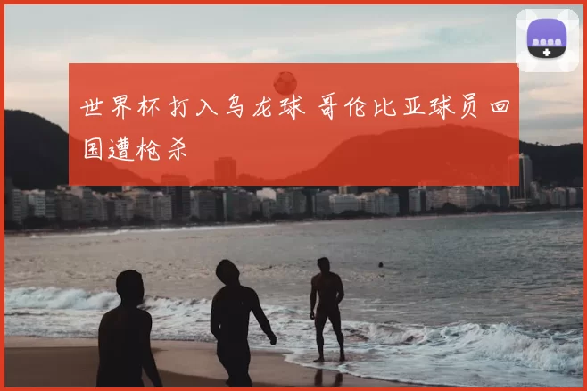 世界杯打入乌龙球 哥伦比亚球员回国遭枪杀